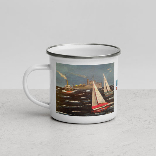 Sail01: Taza esmaltada(125) - Ranch