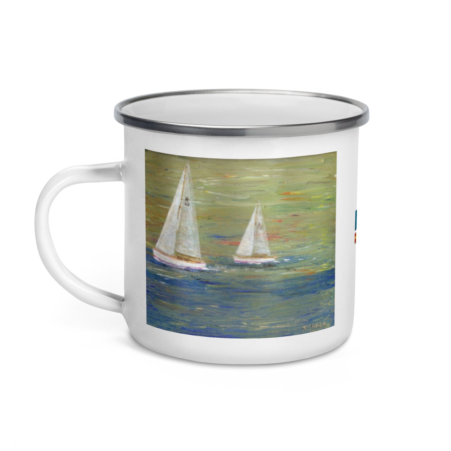 Sail01: Taza esmaltada(145) - Ranch