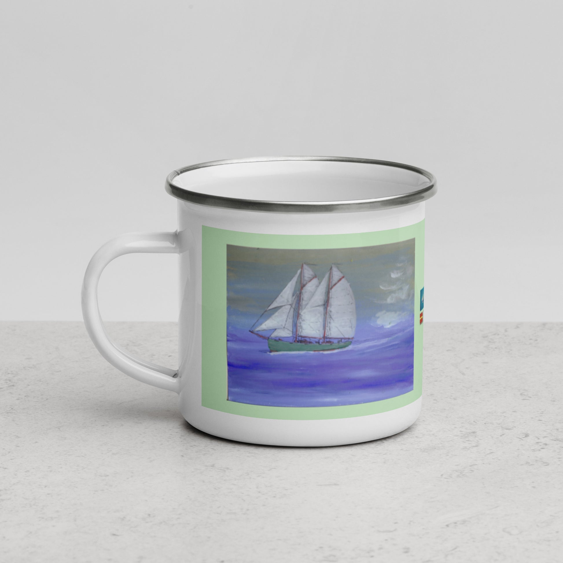 Sail01: Taza esmaltada(149) - Ranch