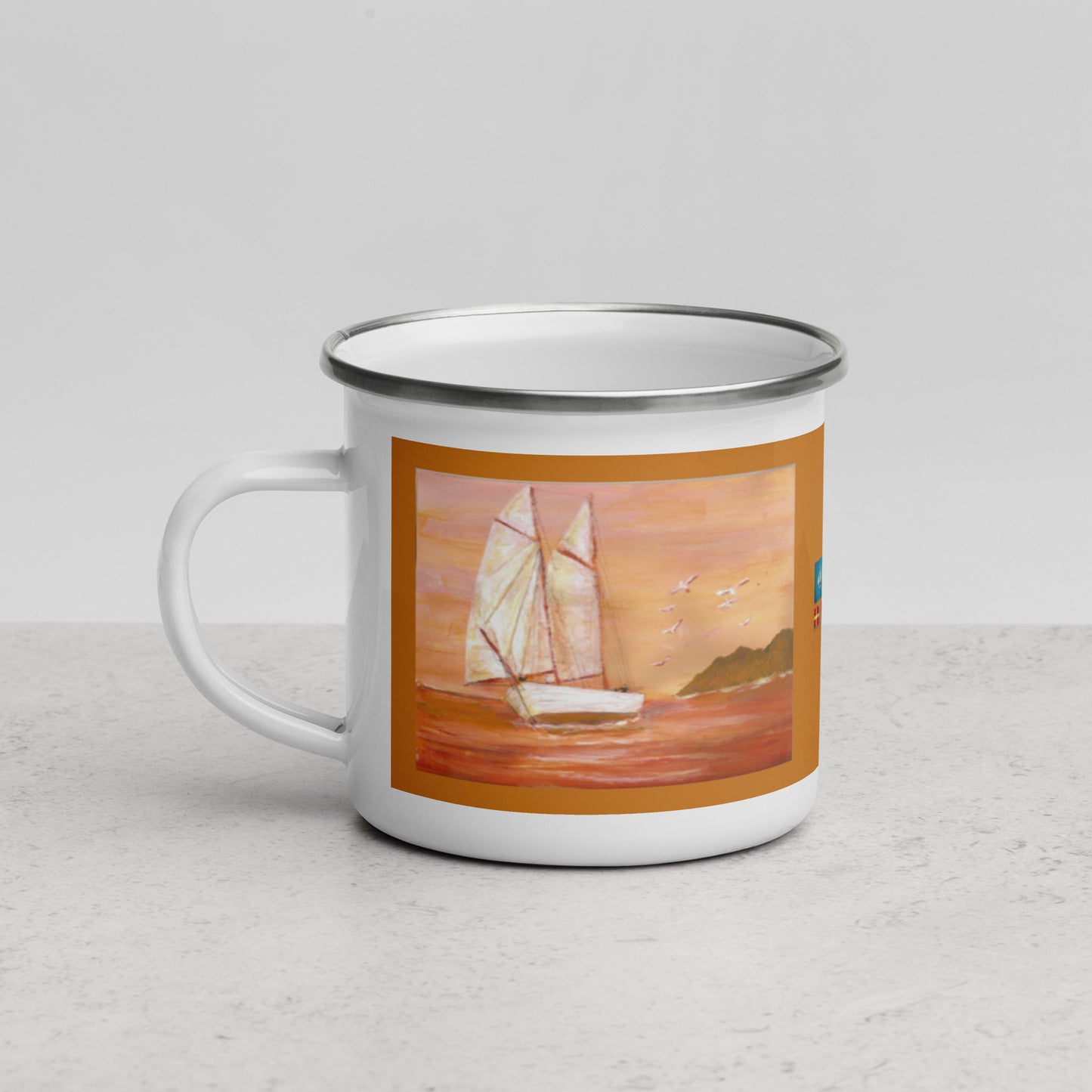 Sail01: Taza esmaltada(151) - Ranch