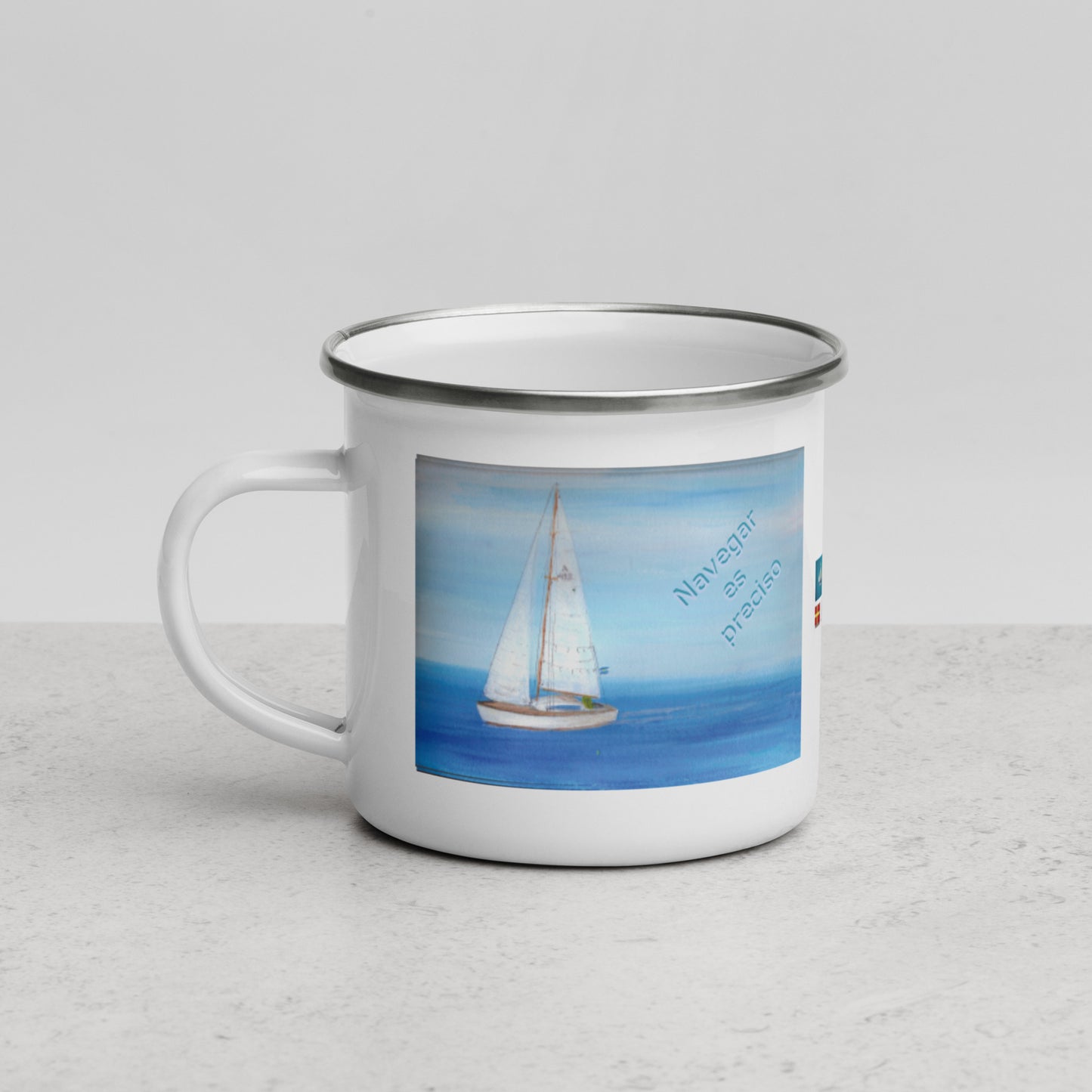 Sail01: Taza esmaltada(157) - Ranch