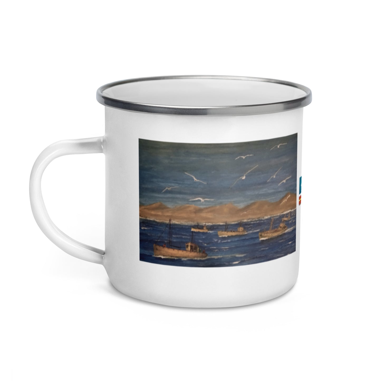 Steamers: Enamel mug(18)