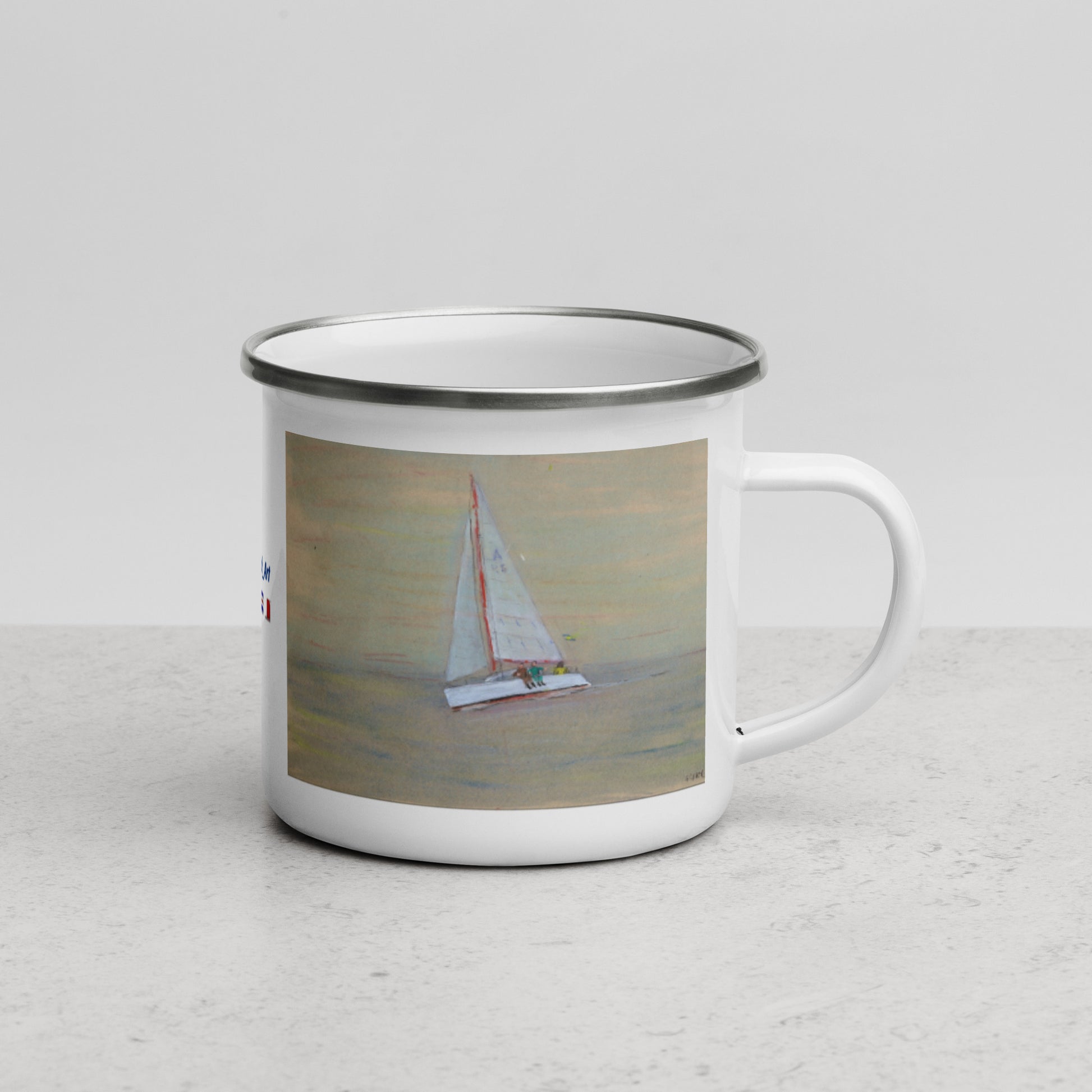 Sail01: Taza esmaltada(110) - Ranch