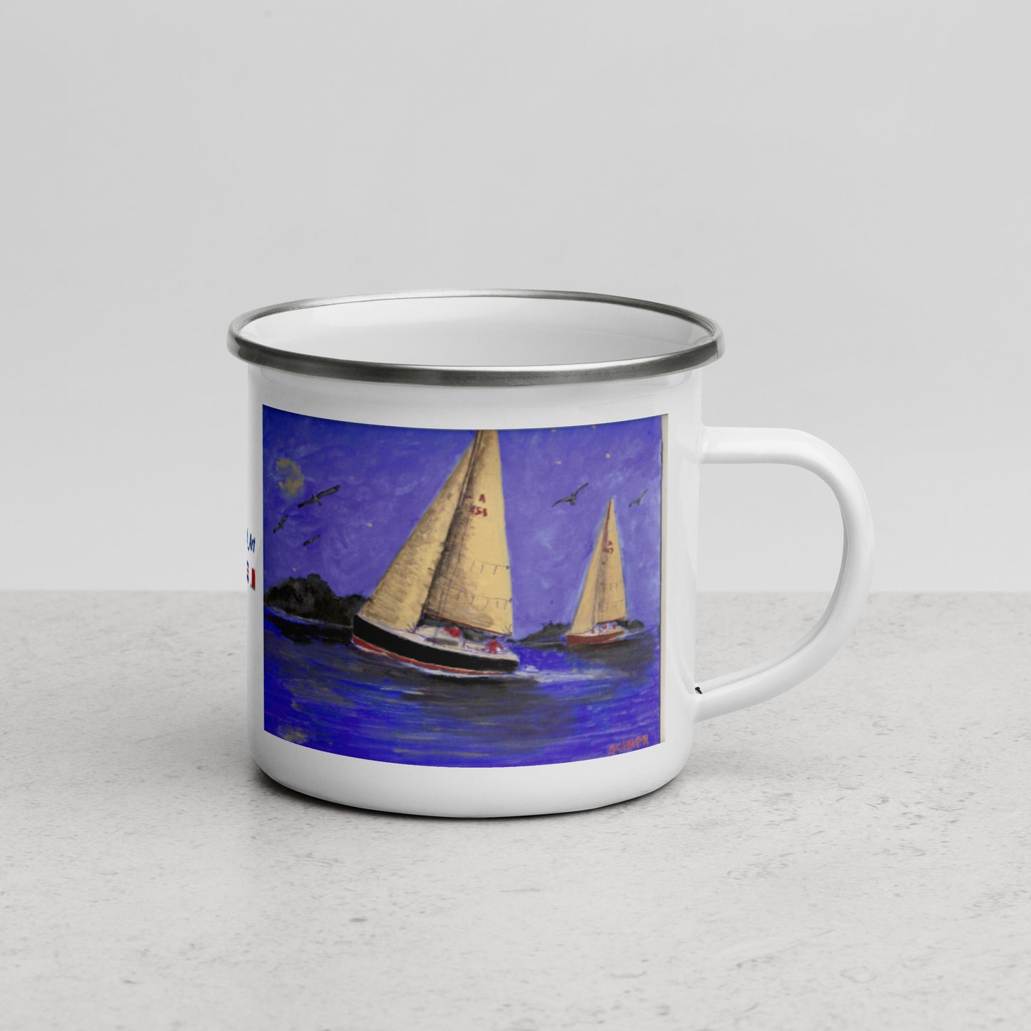 Sail01: Taza esmaltada(148) - Ranch