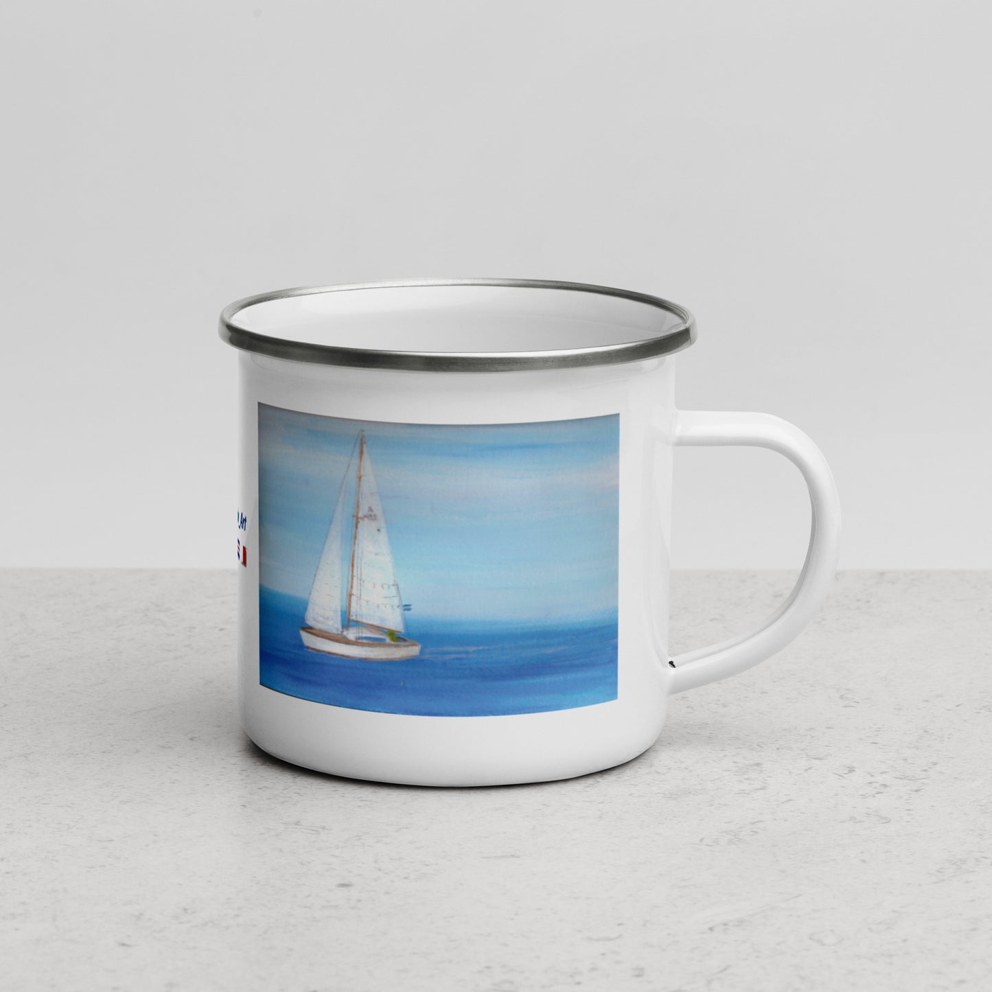 Sail01: Taza esmaltada(157) - Ranch