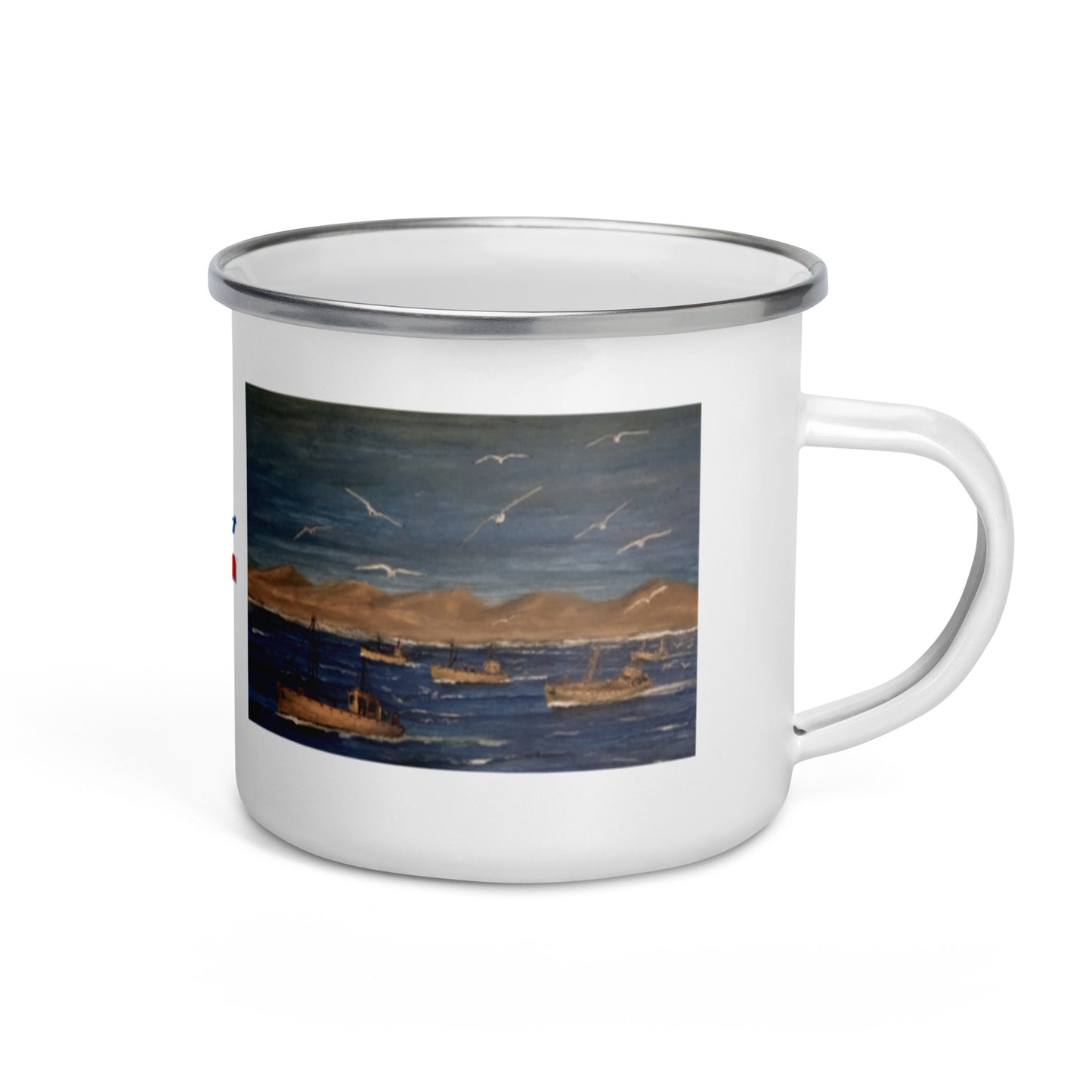 Steamers: Enamel mug(18)