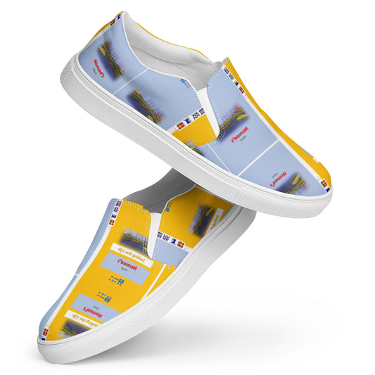 Women's slip-on canvas sneakers